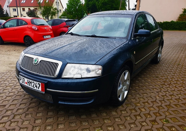 Skoda Superb cena 9899 przebieg: 235000, rok produkcji 2003 z Wołów małe 29